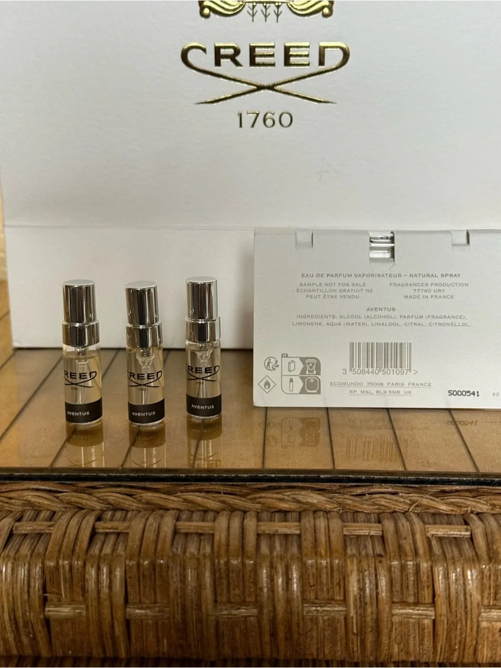 X4 CREED Aventus EDP